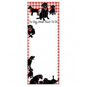 Little Blue House Magnetic List Dogs