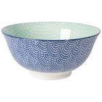 Now Designs Stamped Bowl - Blue Waves 6" - Bear Country Kitchen