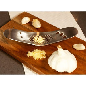 Kitchenbasics Garlic Crusher With Herb Stripper