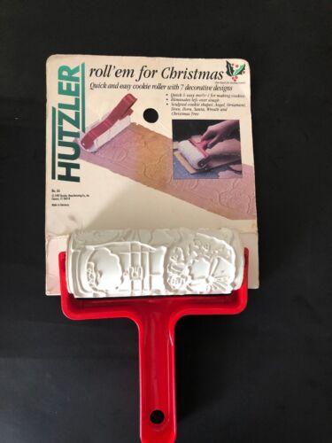 Hutzler European Cookie Roller Christmas Design