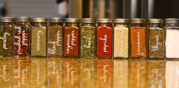 Spice Jars & Labels