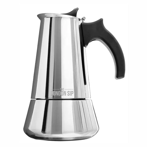 The London Sip Stainless Steel Stovetop Espresso 6Cup