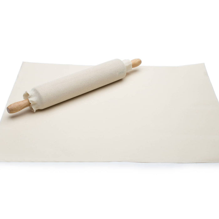 Fox Run Pastry Cloth and Rolling Pin Cover