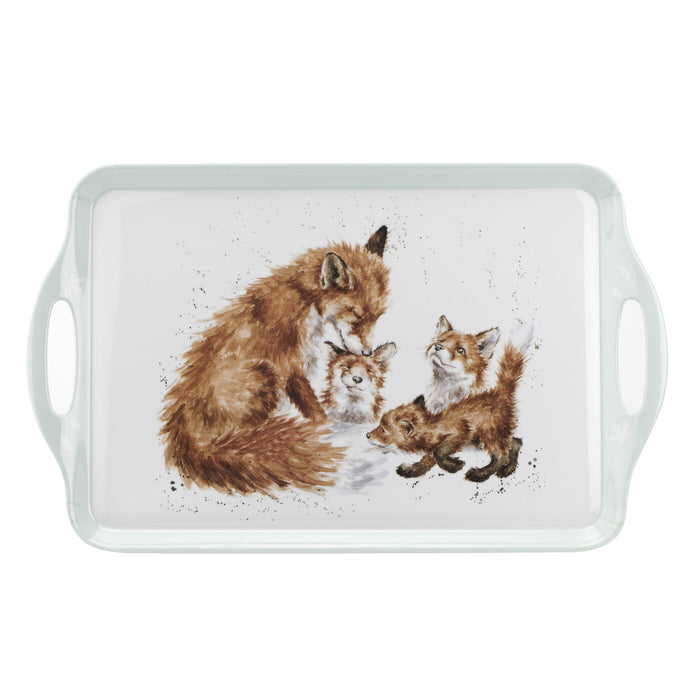 Wrendale Tray With Handles Fox