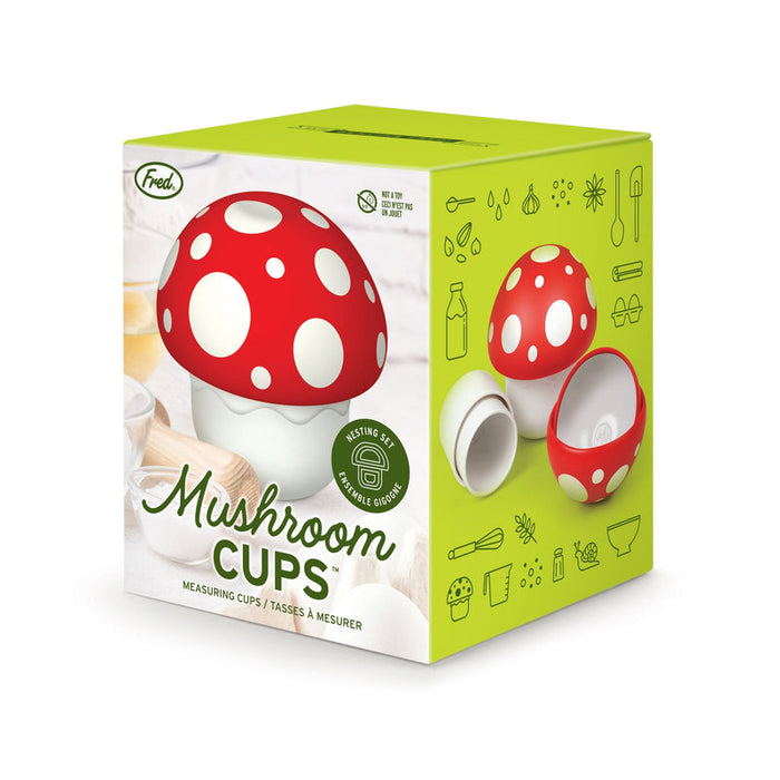 Fred Mushroom Cups Measuring Cup Set