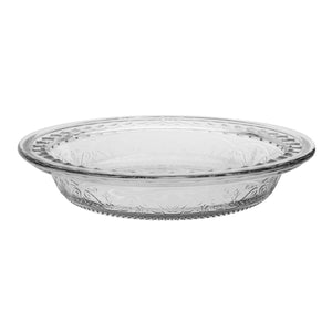 Anchor Hocking Laurel Deep Pie Plate With Fluted Edge 9.25"