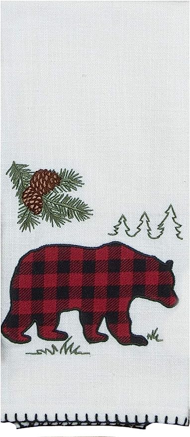 Kay Dee Design Applique Tea Towel Woodland Bear