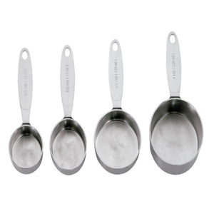 Cuisipro Stainless Steel Measuring Cup Set Of 4