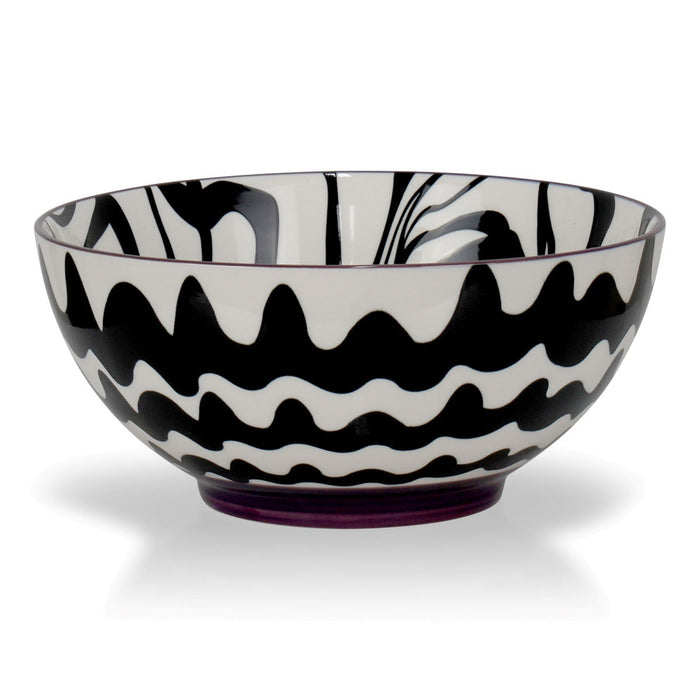 Chevron Bowl Black 20CM