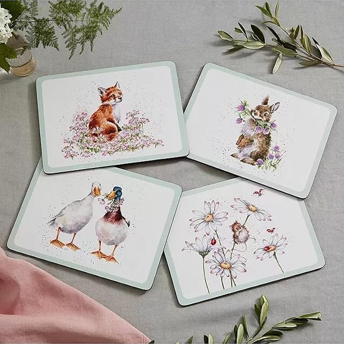 Pimpernel Lunchmats Set of 4  - Wildflowers