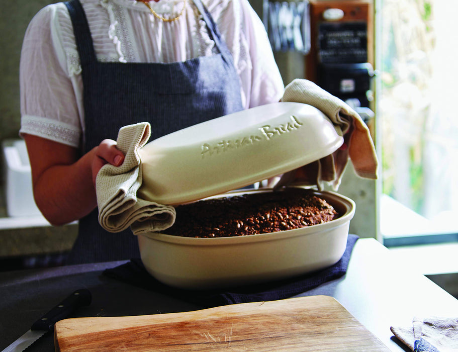 Emile Henry Artisan Loaf Bread Baker Linen