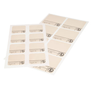 Again Blank Refill Labels Pack Of 16