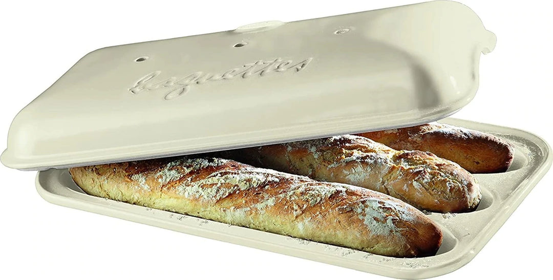 Emile Henry Baguette Mold Linen