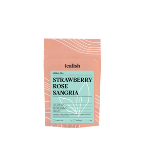 Tealish Herbal Tea Strawberry Rose Sangria 100G
