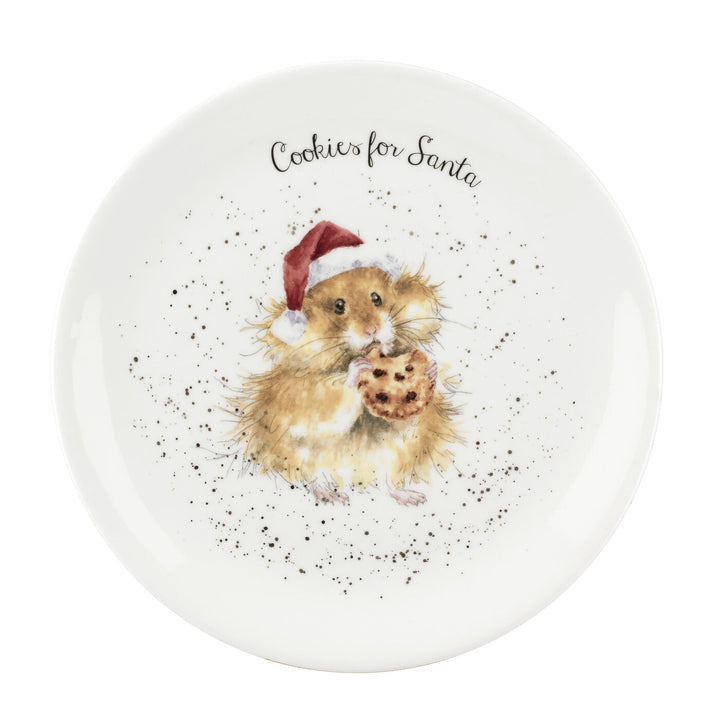 Wrendale Coupe Plate Cookies for Santa