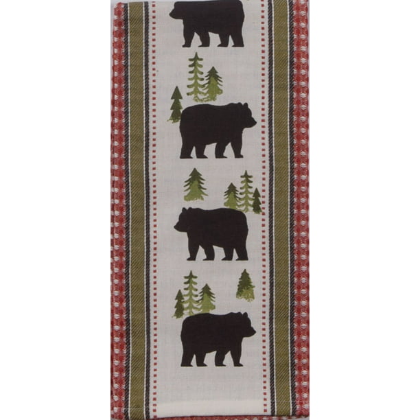 Kay Dee Designs Simple Living Bear Tea Towel