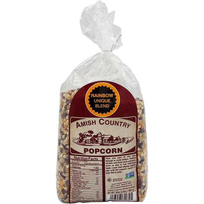 Amish Country Popcorn Rainbow Unique Blend Popcorn