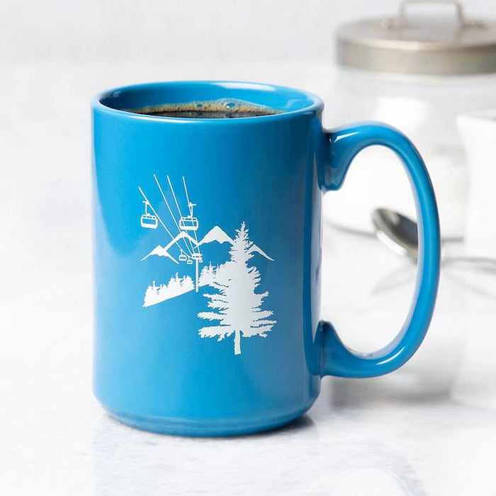 Ceramic Mug - Ski Lift