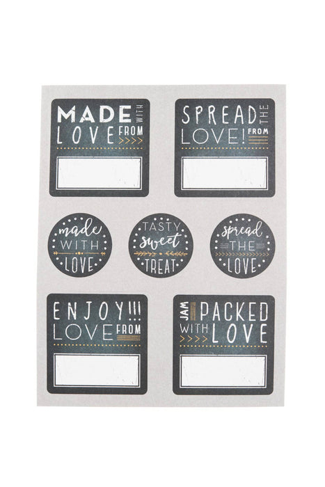 The Kitchen Pantry 28 Piece Chalk Board Label Set