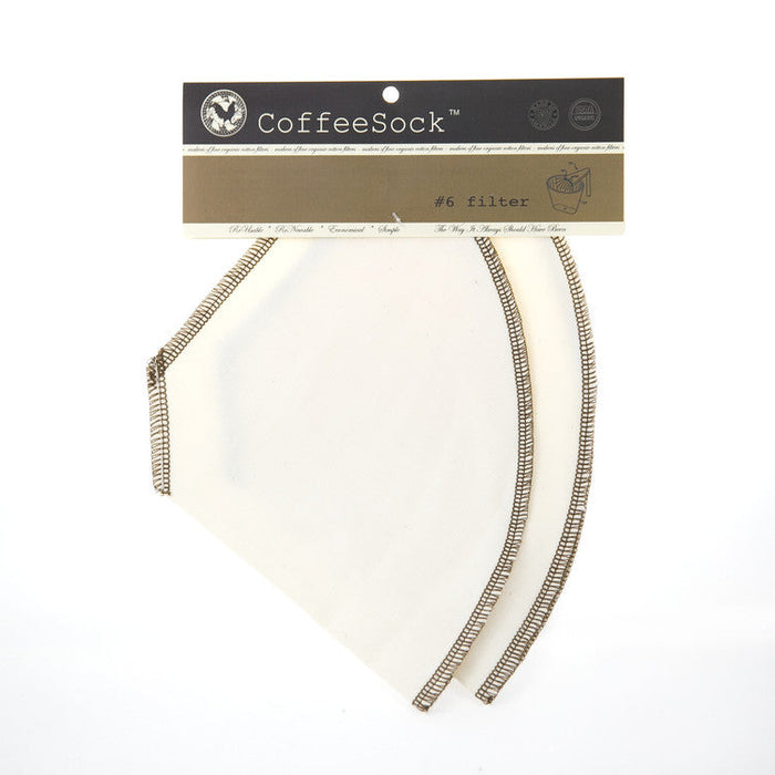 Coffee Sock Coffee Filter #6 Set/ 2
