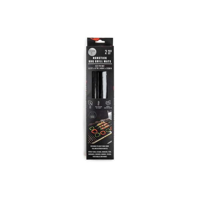 Core Home  Nonstick  BBQ Grill Mats Set/2