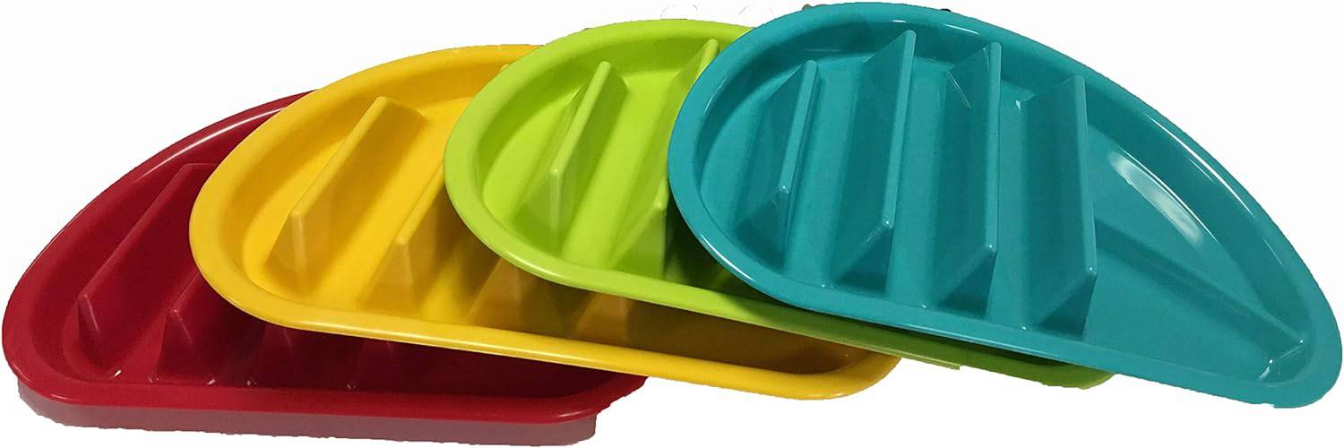 Core Kitchen Set Of 4 Taco Plates