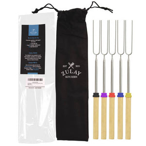 Zulay Marshmallow Forks Set Of 5