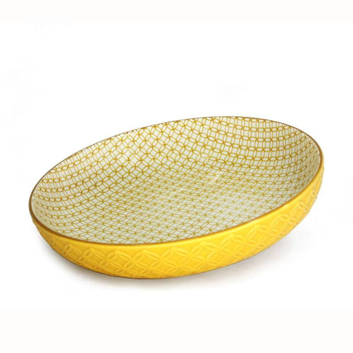 BIA Textured Shallow Bowl