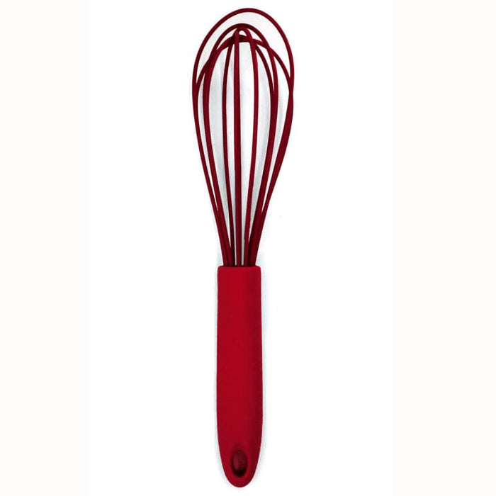 Danesco A La Tarte Silicone Whisk Red