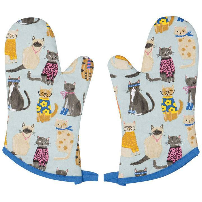 Danica Jubilee Packaged Oven Mitts Feline Fine Set/ 2