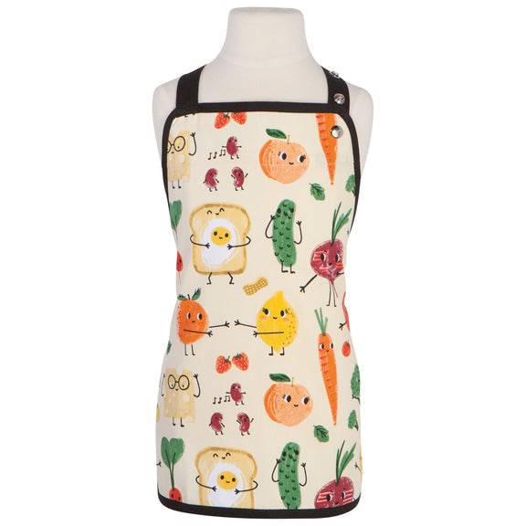 Danica Now Designs Kid's Apron Funny Food