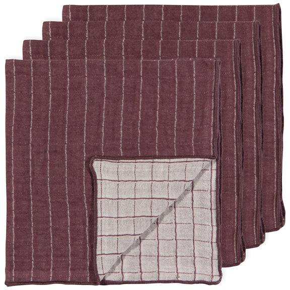 Danica Now Designs Set of 4 Double Weave Napkins