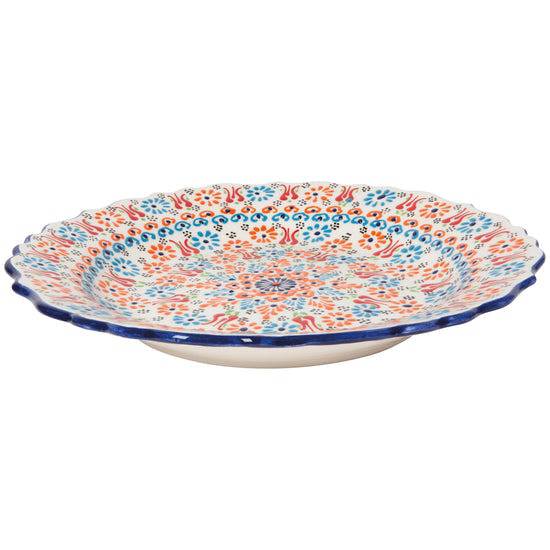 Danica Heirloom Evani Serving Plate Multi White