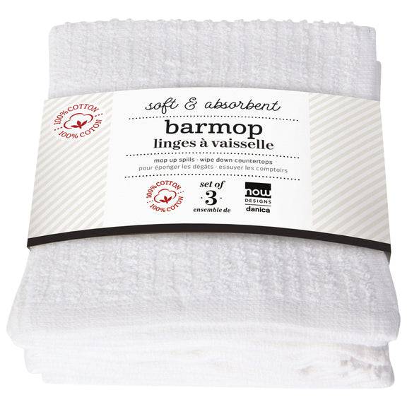 Danica Now Design Utility Barmops Small Set Of 6 - White