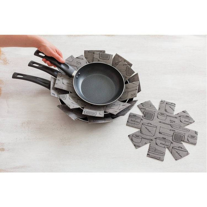 Danica Now Designs Set of 3 Pan Protectors - Grey