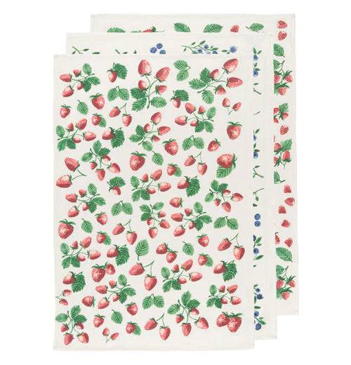 Danica Now Designs S/3 Floursack - Berry Patch