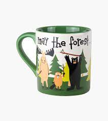 Little Blue House Ceramic Mug May The Forest Be With You