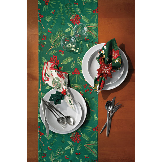 Danica Now Designs Set Of 4 Napkins Amaryllis