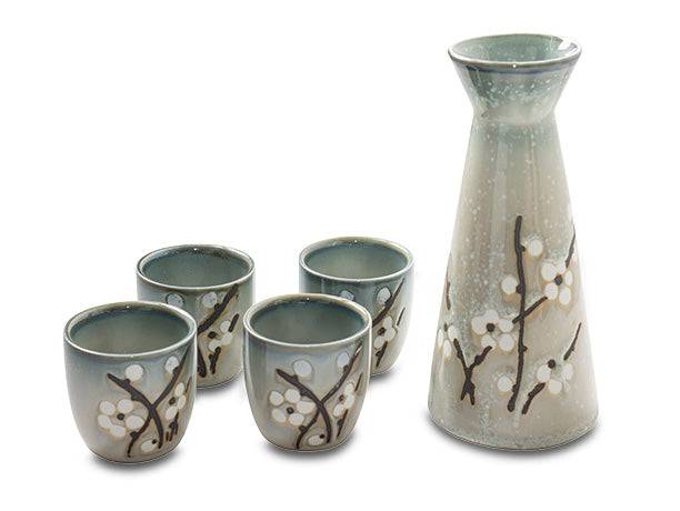 EMF Sake Set Plum (5 Piece)