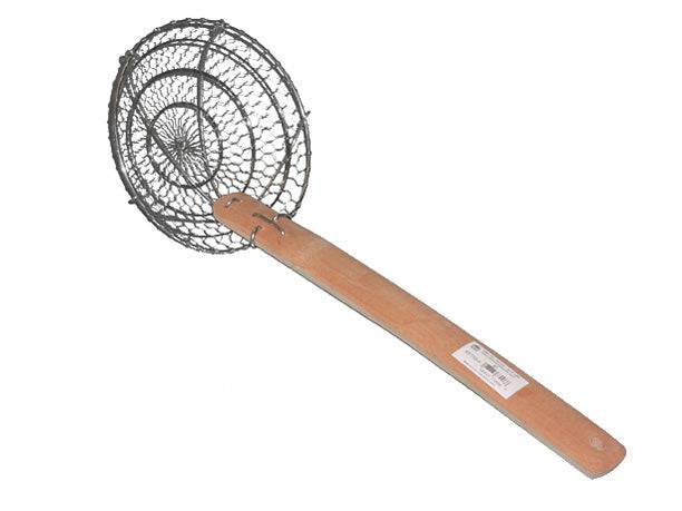 EMF Stainless Steel Skimmer With Bamboo Handle 15CM