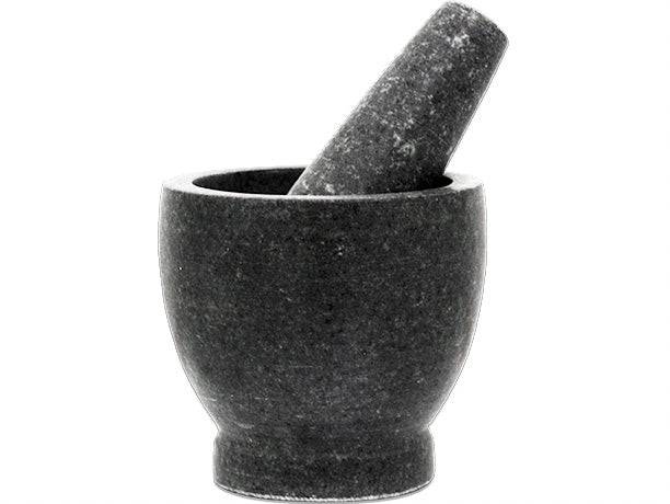 EMF Small Polished Granite Mortar & Pestle