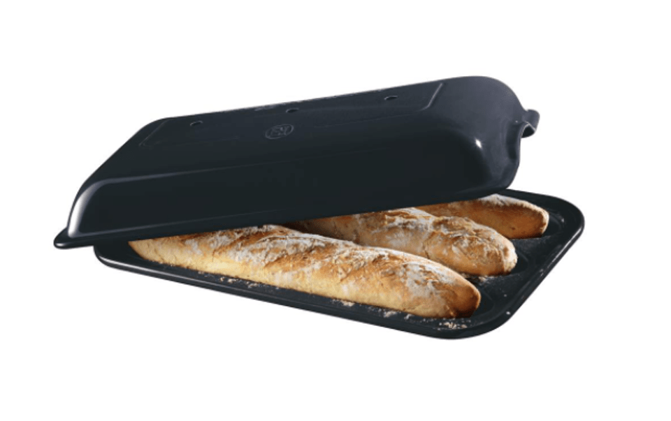 Emile Henry Baguette Mold Bleu Nuit