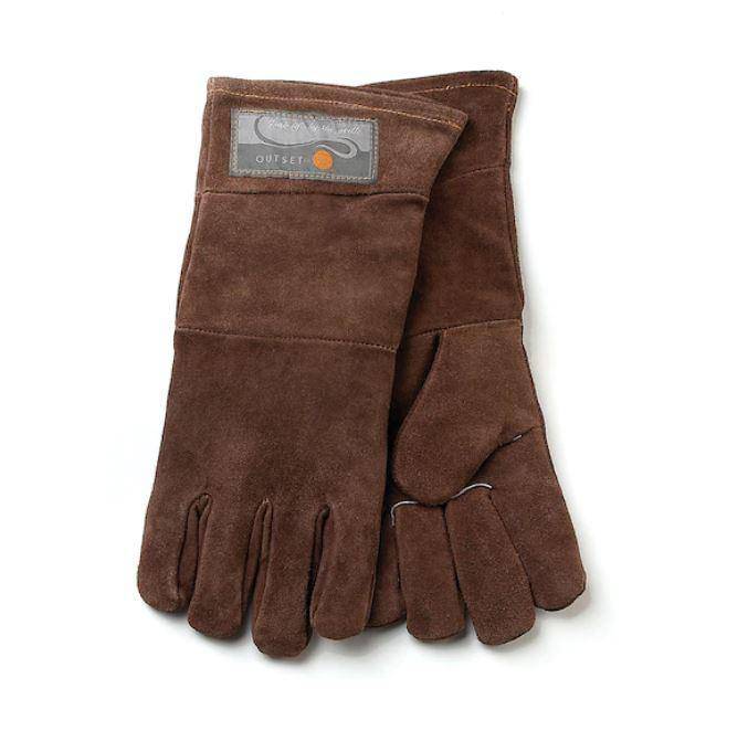 Outset Grill Gloves - Brown Leather