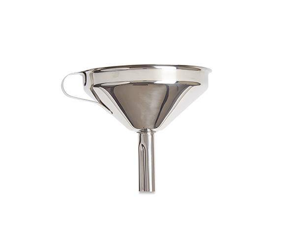 Stainless Steel Funnel With Removable Strainer