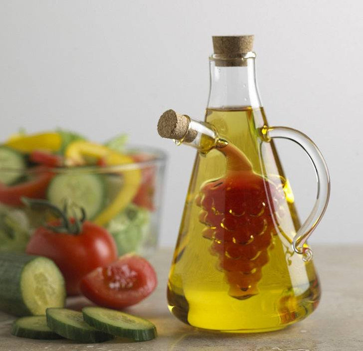 Foxrun Glass Oil & Vinegar Bottle With Handle