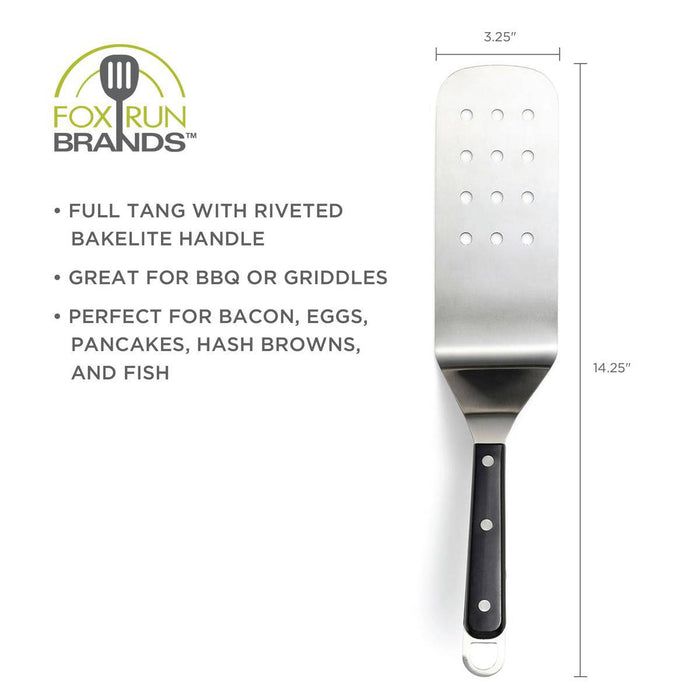 Foxrun Griddle Spatula Slotted