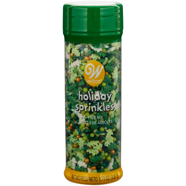 Wilton Christmas Sprinkles Tall XMAS Tree Mix