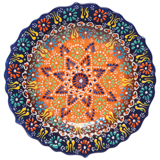 Danica Now Designs Turkish Plate 10" Evani Multi Azure - Bear Country Kitchen