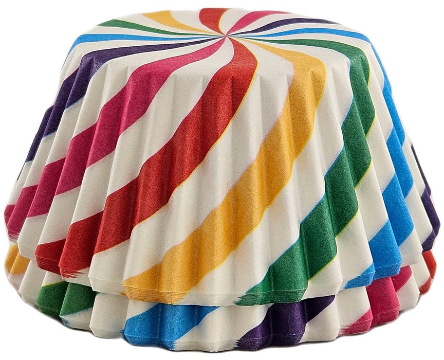 Colorful Pinwheel Cupcake/Muffin Liners (50)