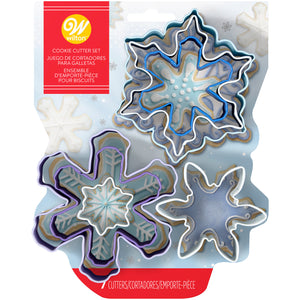 Wilton Cookie Cutter Set Of 7 Snowflakes